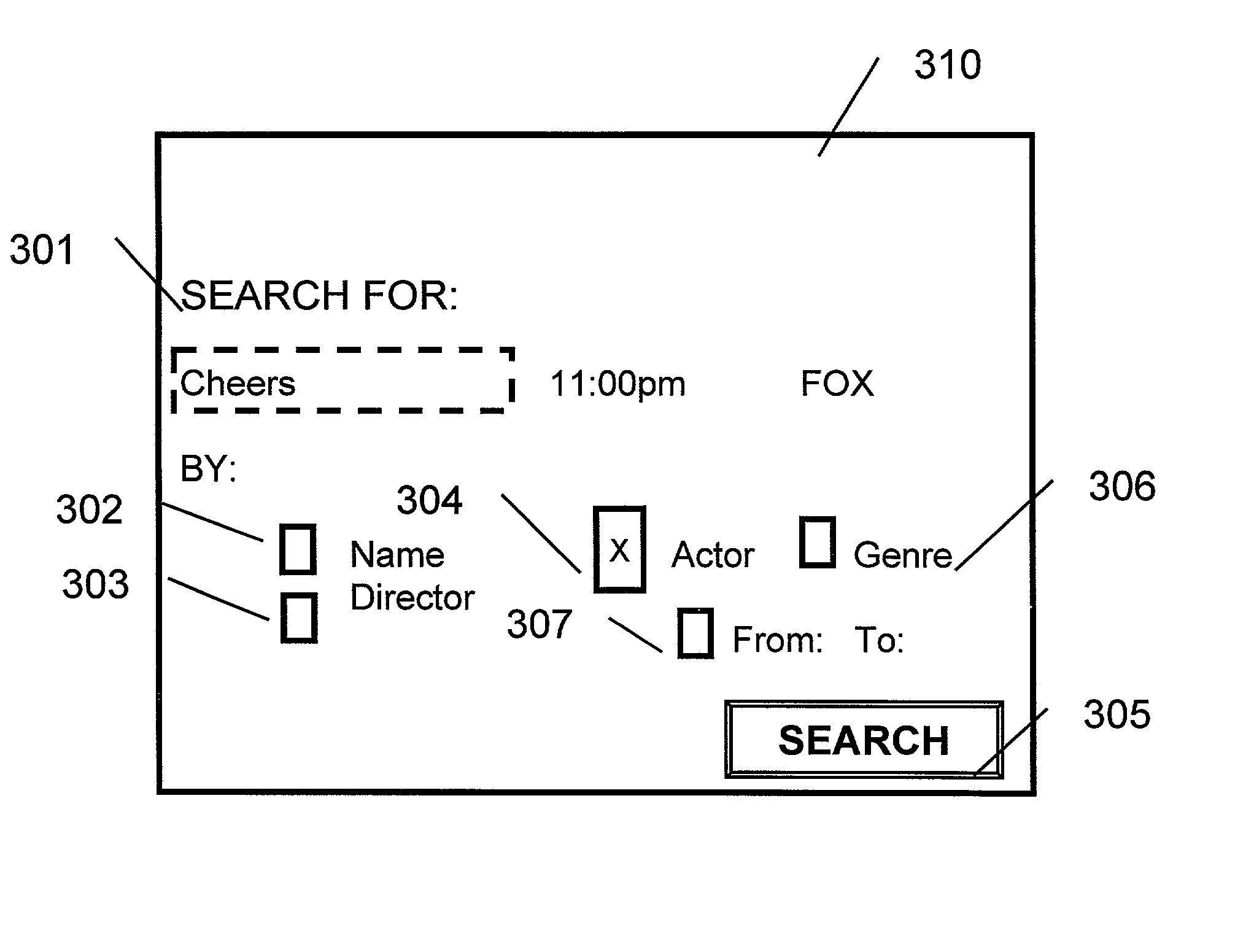 Method and apparatus for finding the same of similar shows