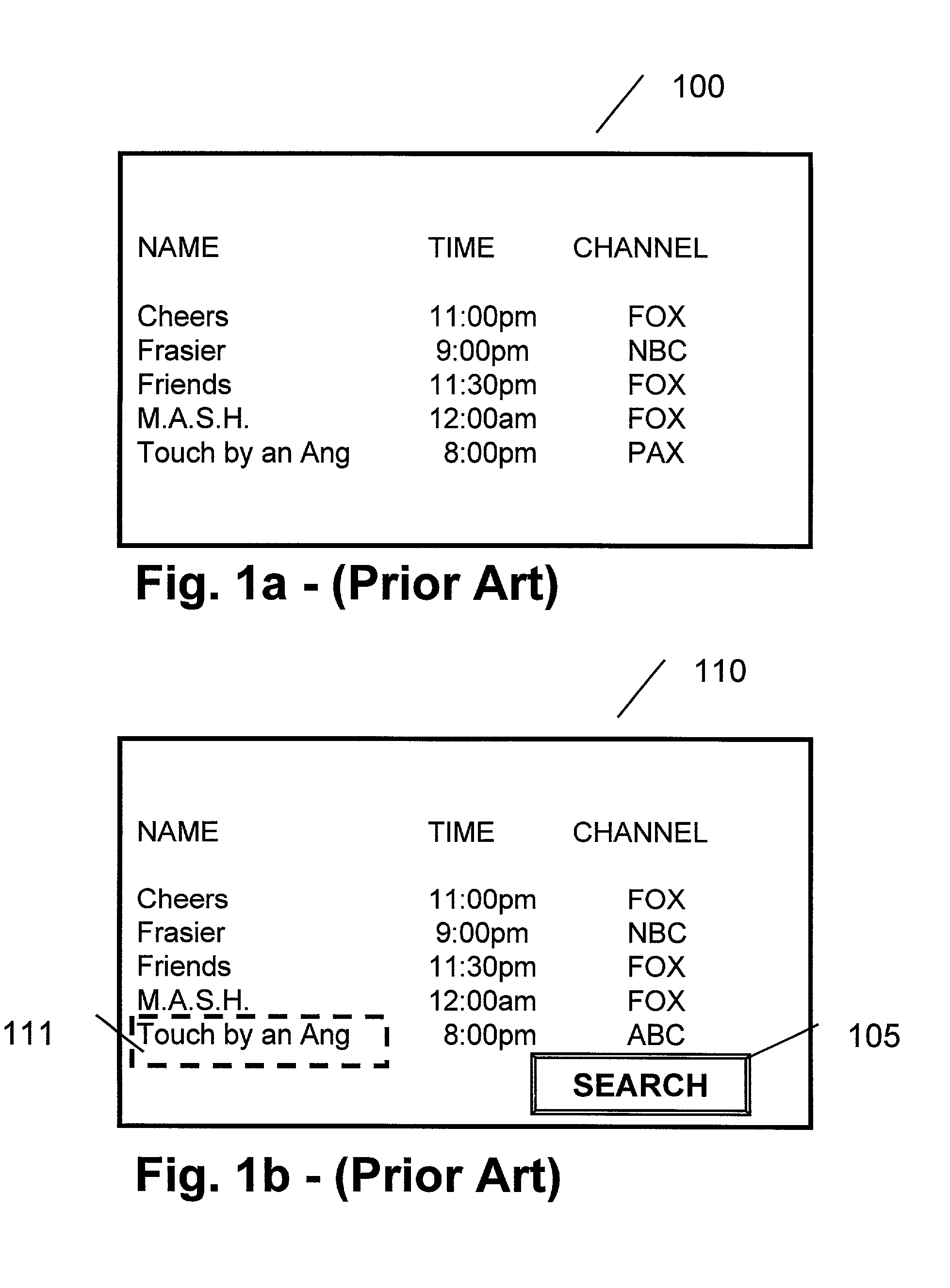 Method and apparatus for finding the same of similar shows
