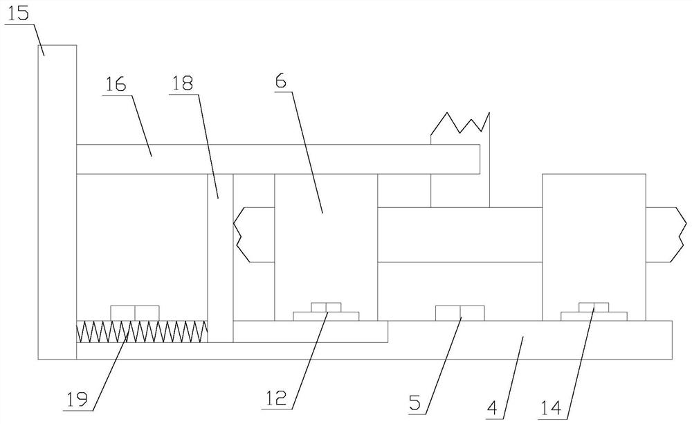 Polishing device with good clamping effect