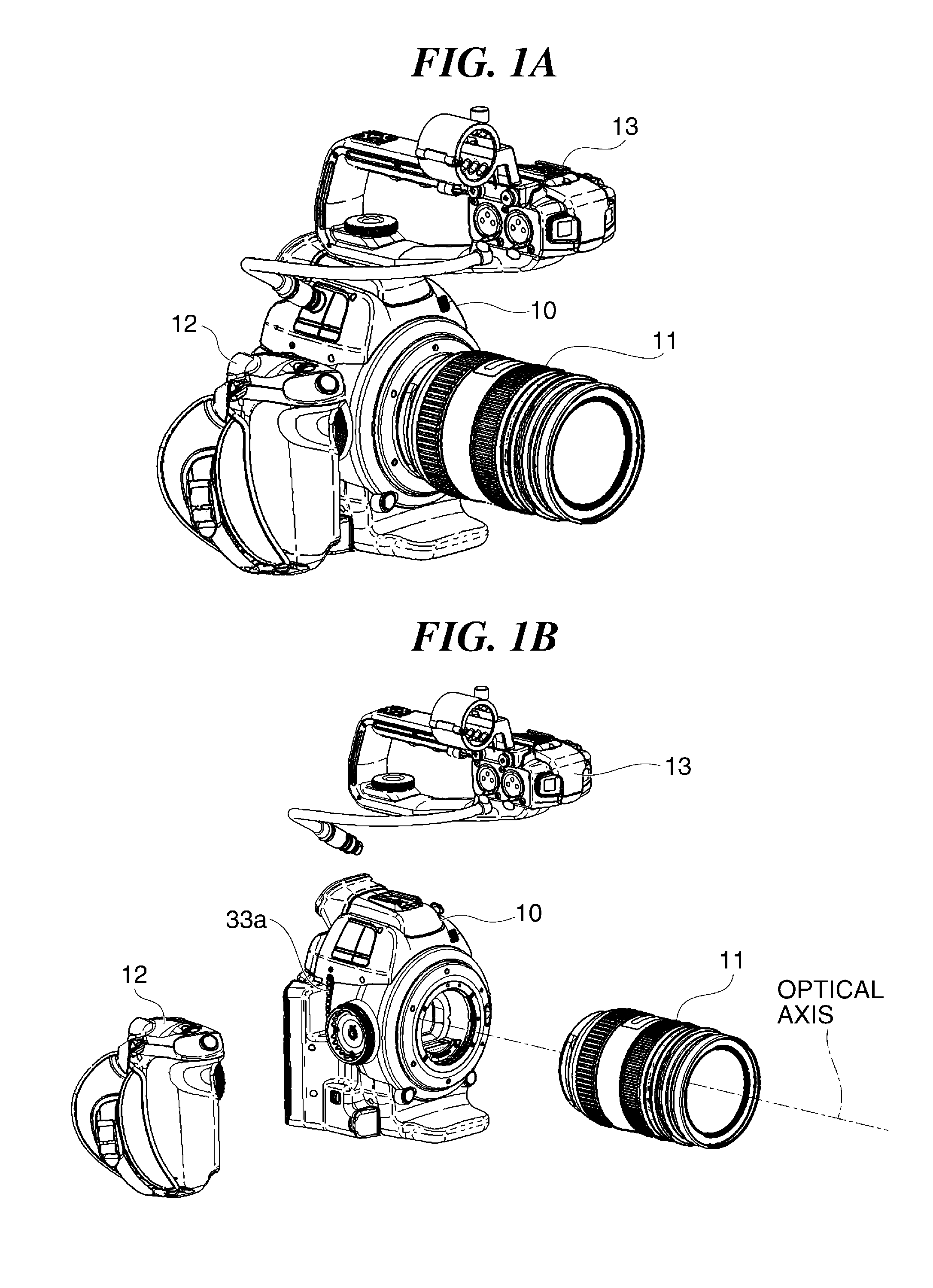 Image pickup apparatus with air cooling unit