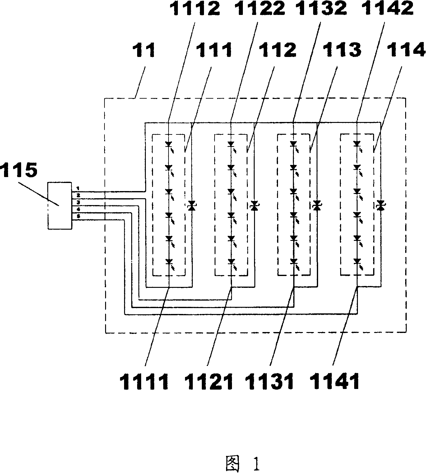 Backlight module structure