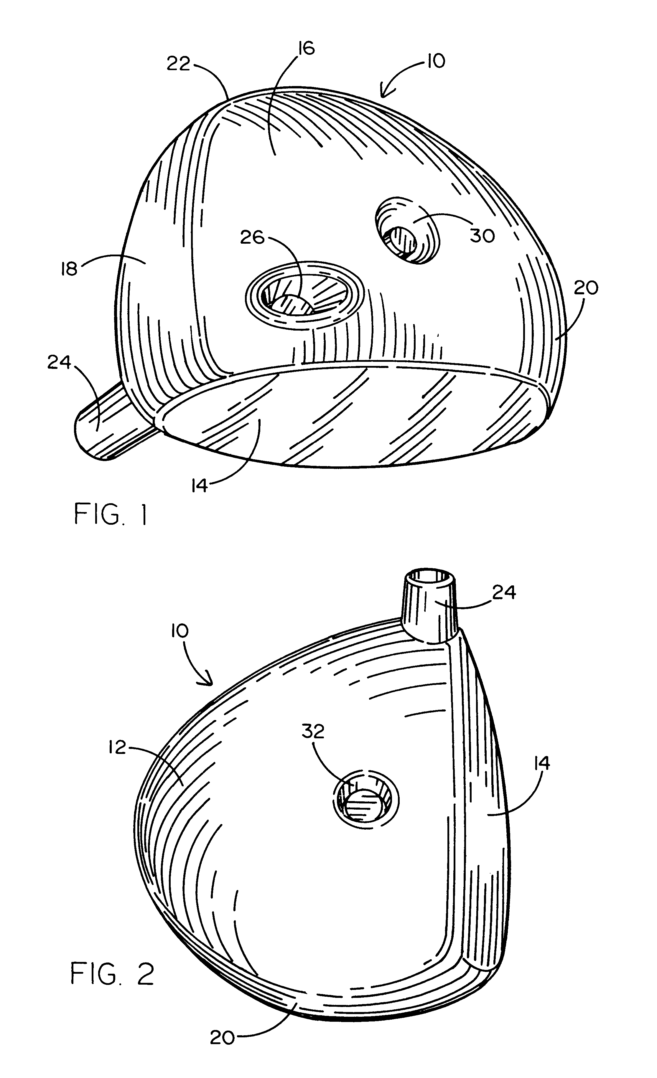 Golf club head having a device for resisting expansion between opposing walls during ball impact