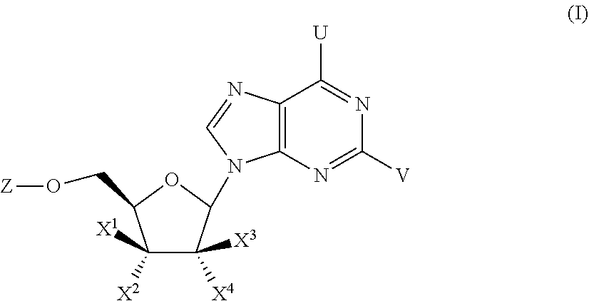 Substituted Purine Nucleosides, Phosphoramidate and Phosphordiamidate Derivatives for Treatment if Viral Infections