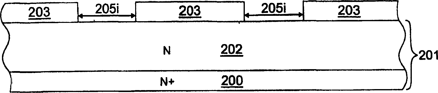Method of forming narrow trenches in semiconductor substrates