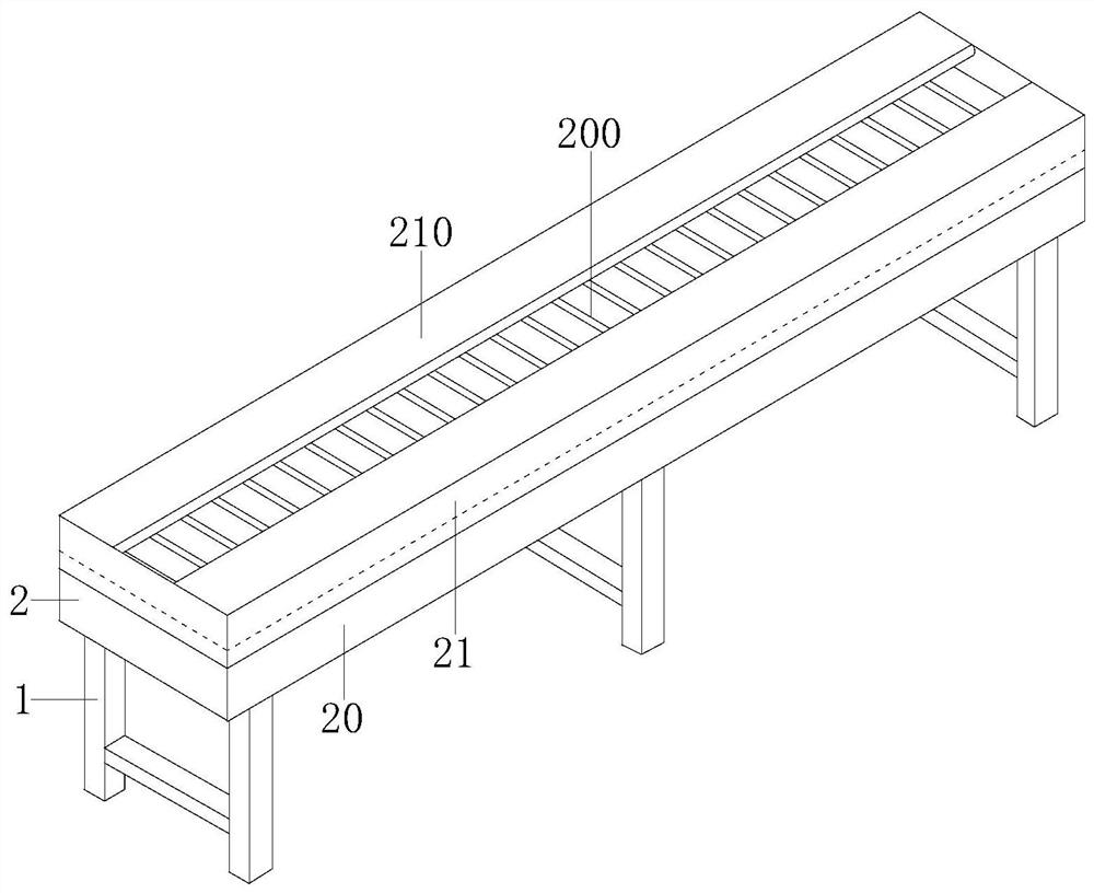 Full-automatic shaping vacuum material conveying line