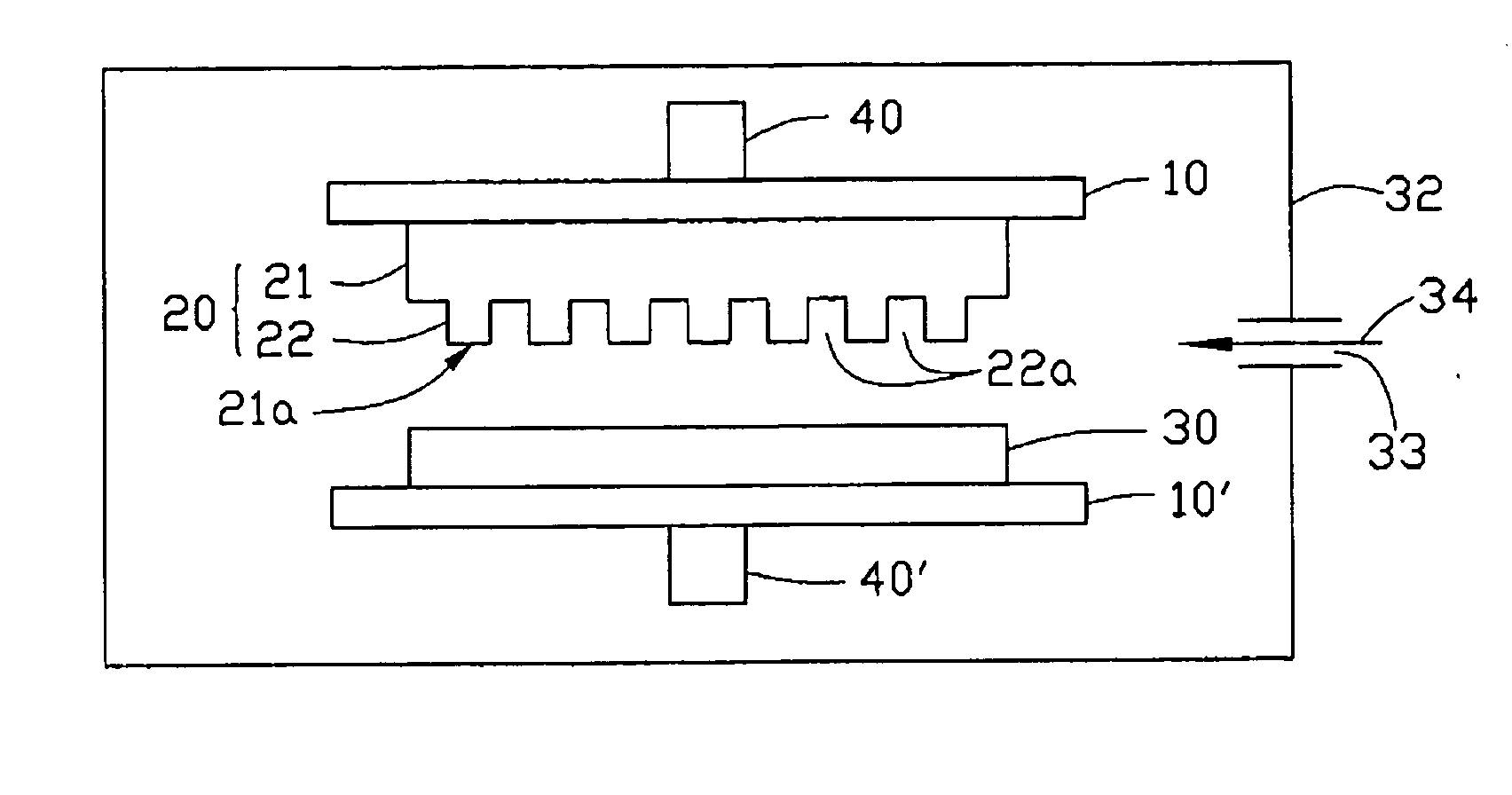 Apparatus for hot embossing lithography
