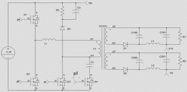 Auxiliary power supply circuit