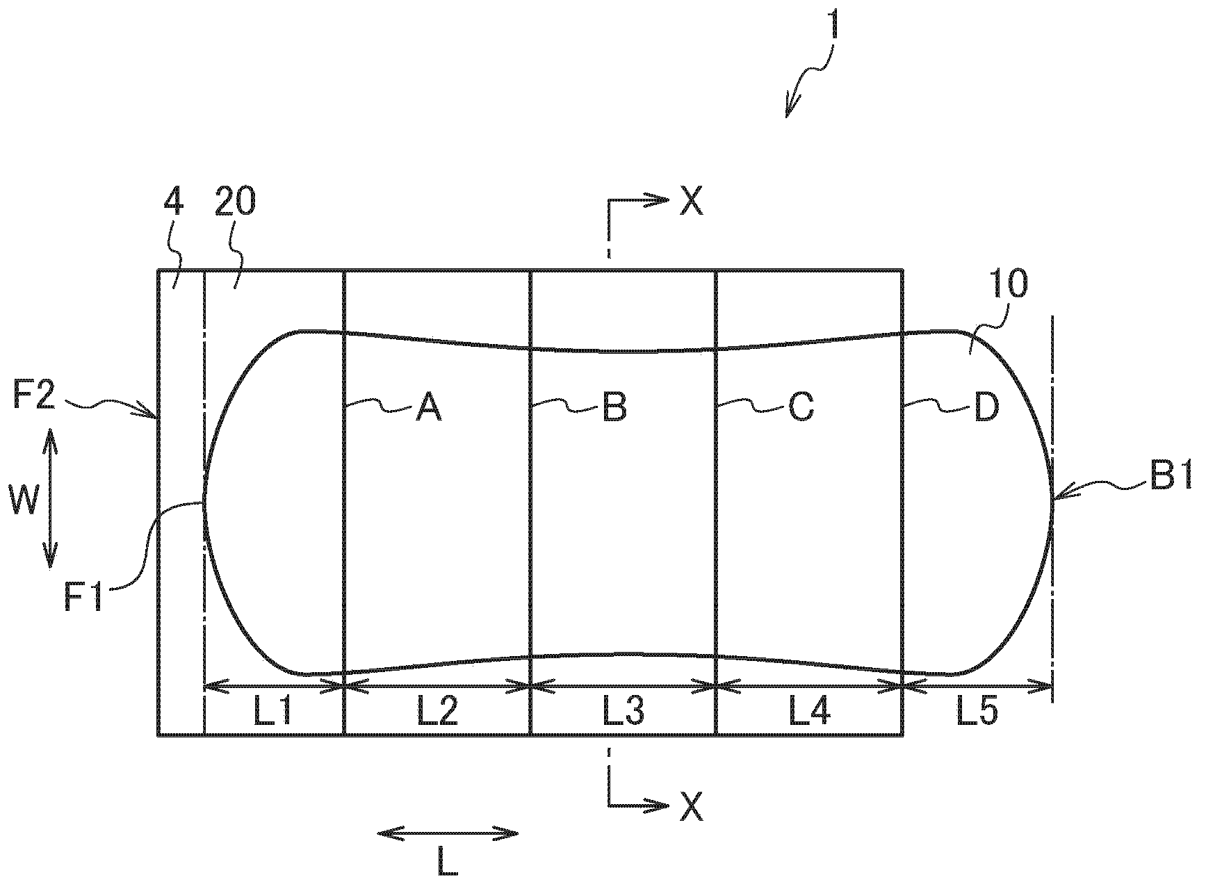 Container for absorptive articles