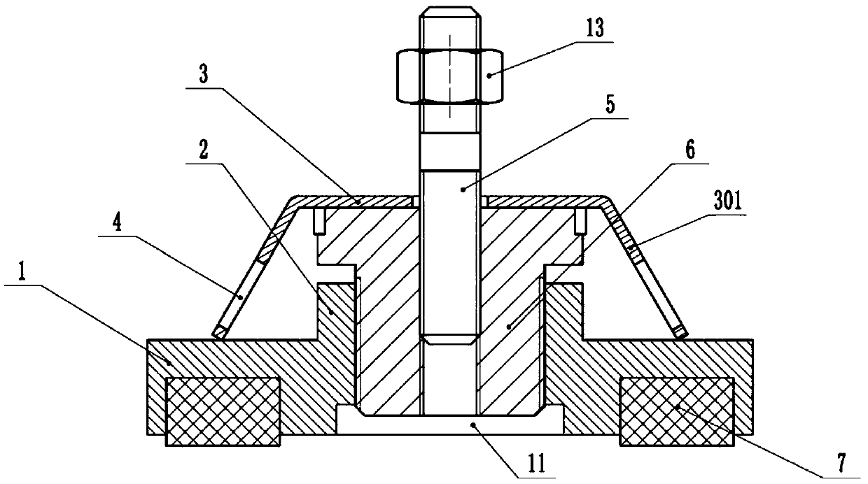 Machine tool adjusting device