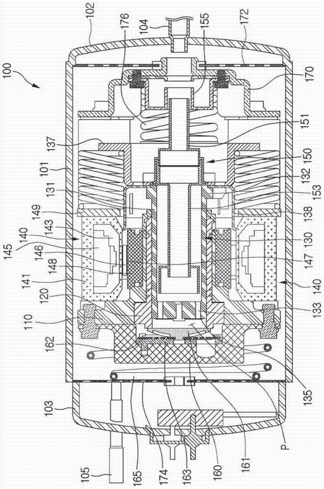 Linear compressor and refrigerator including the linear compressor