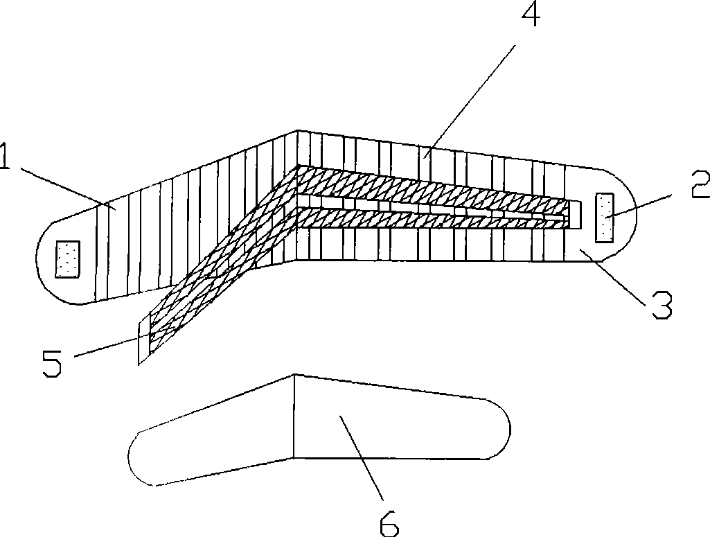 Novel supporting type restraining waist belt