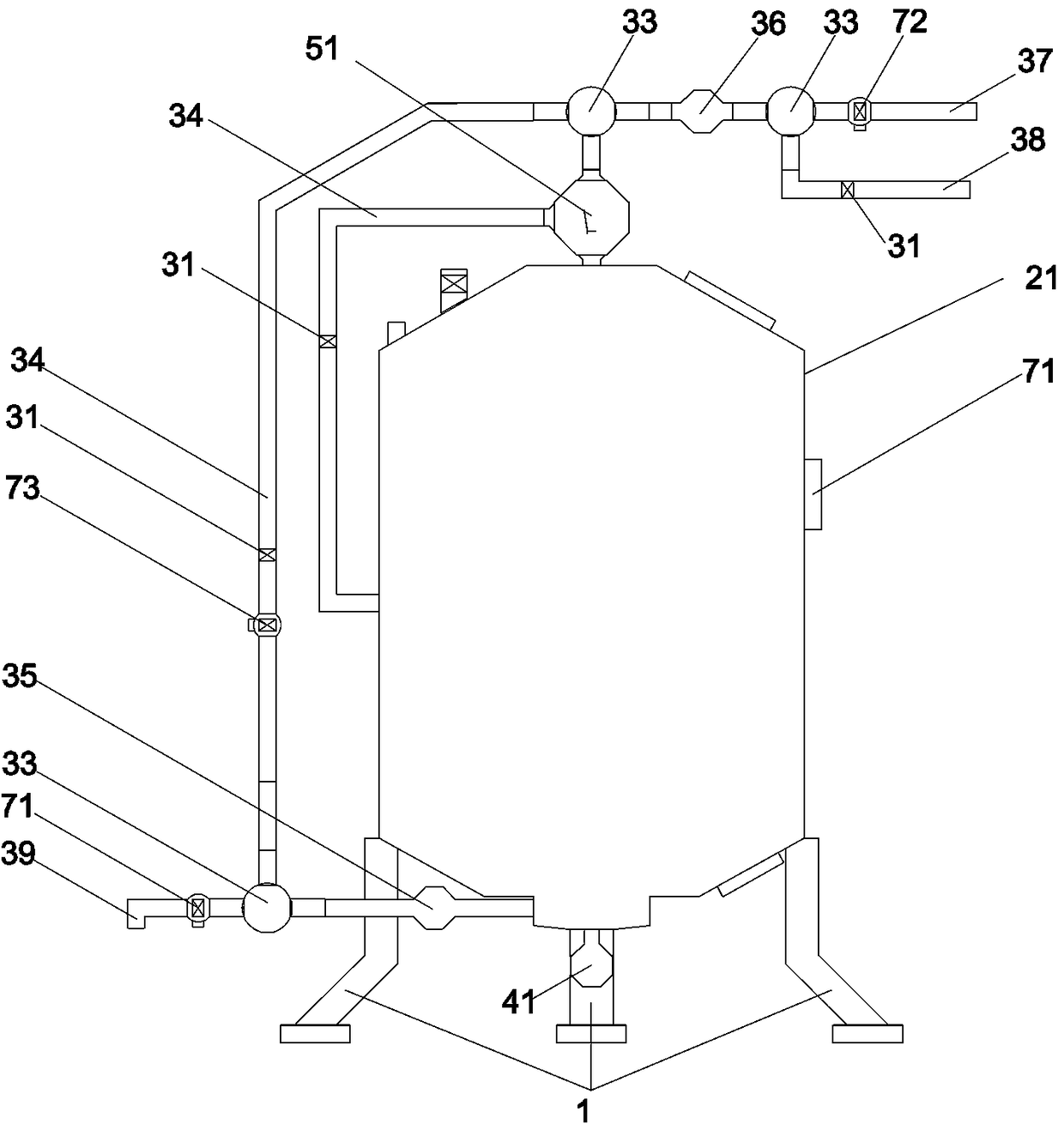 Wine fermentation tank