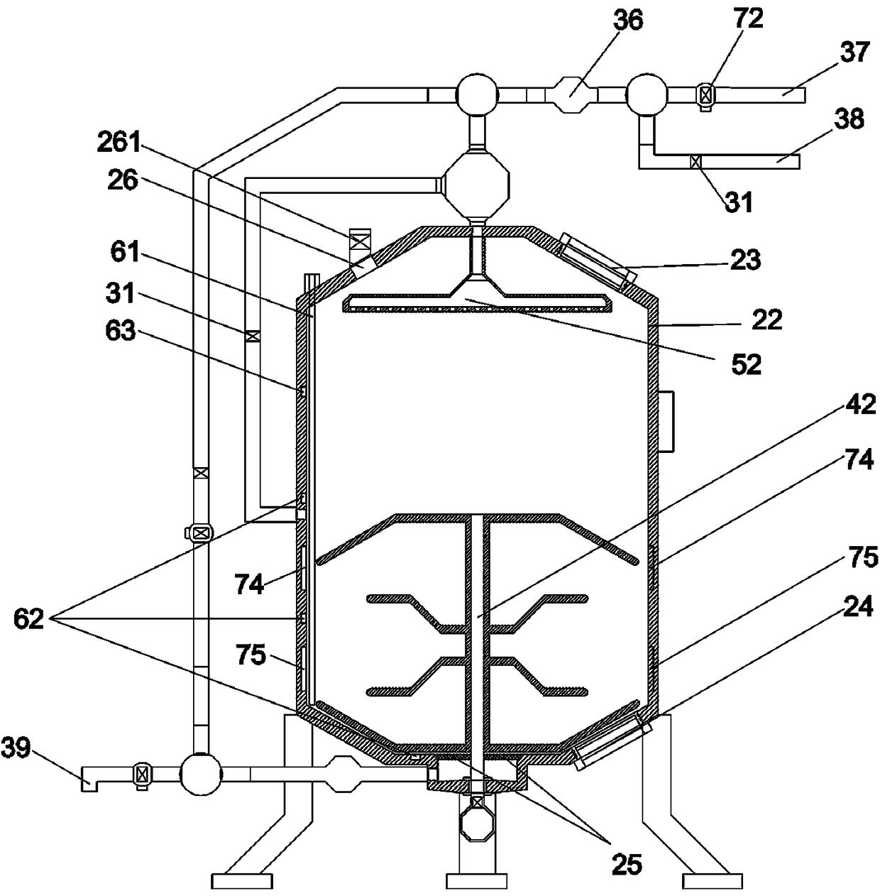 Wine fermentation tank