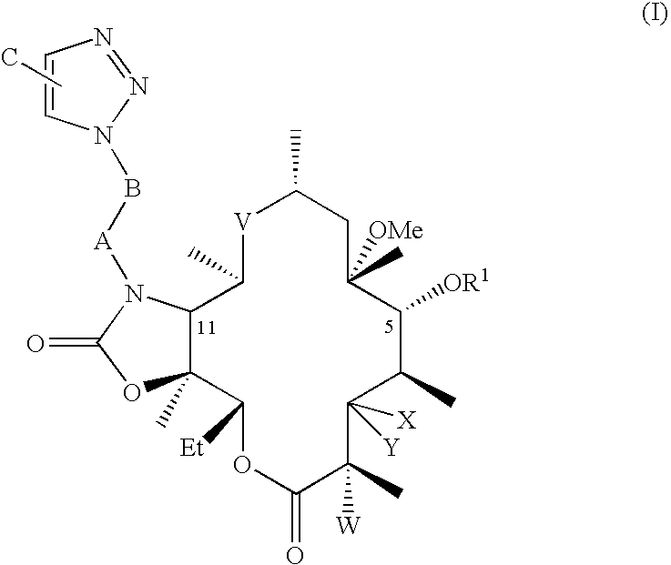 Process for the preparation of macrolide antibacterial agents