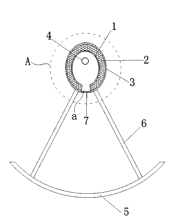 Pressure-bearing type solar collector based on groove-type parabolic mirror