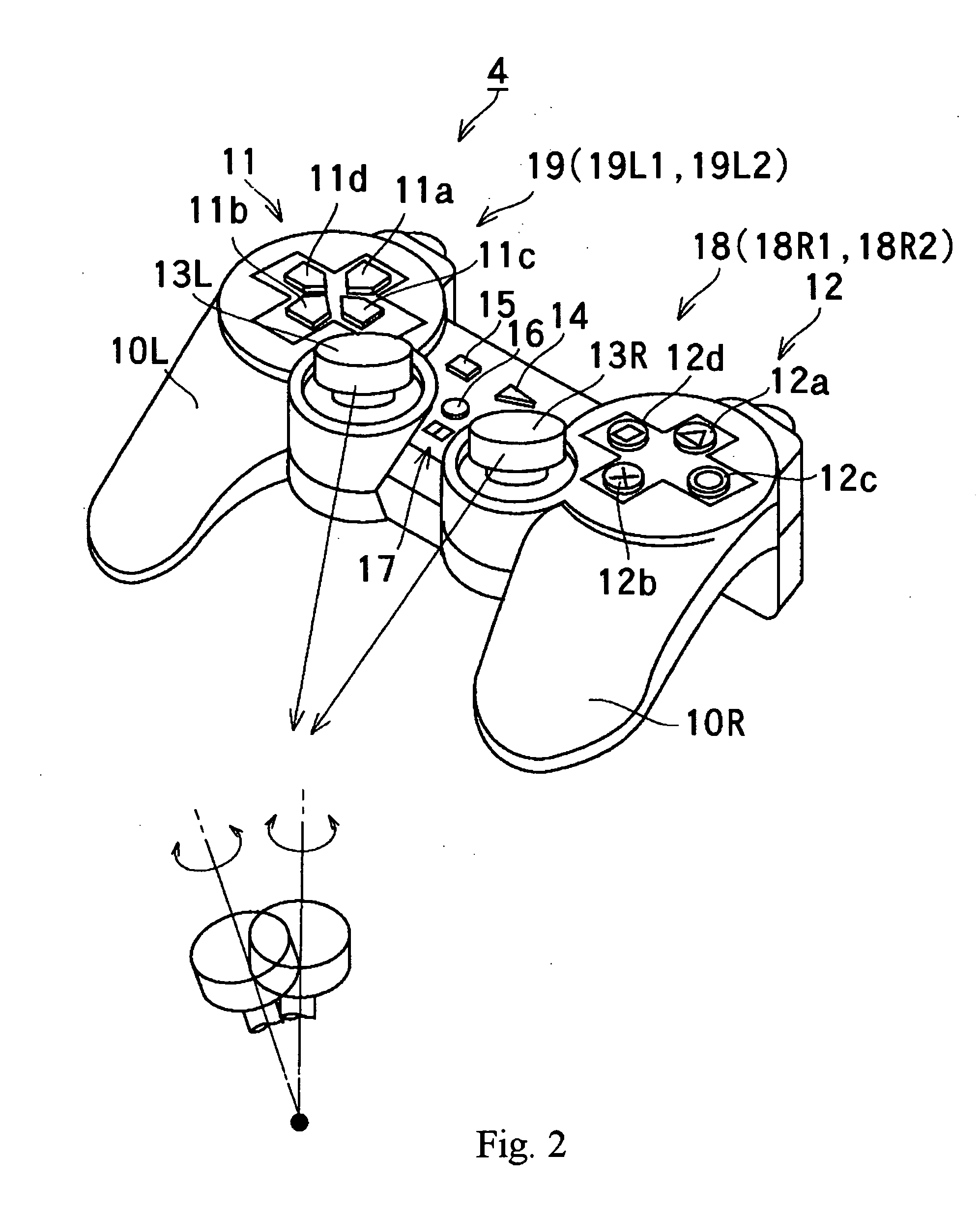 Object display system in a virtual world