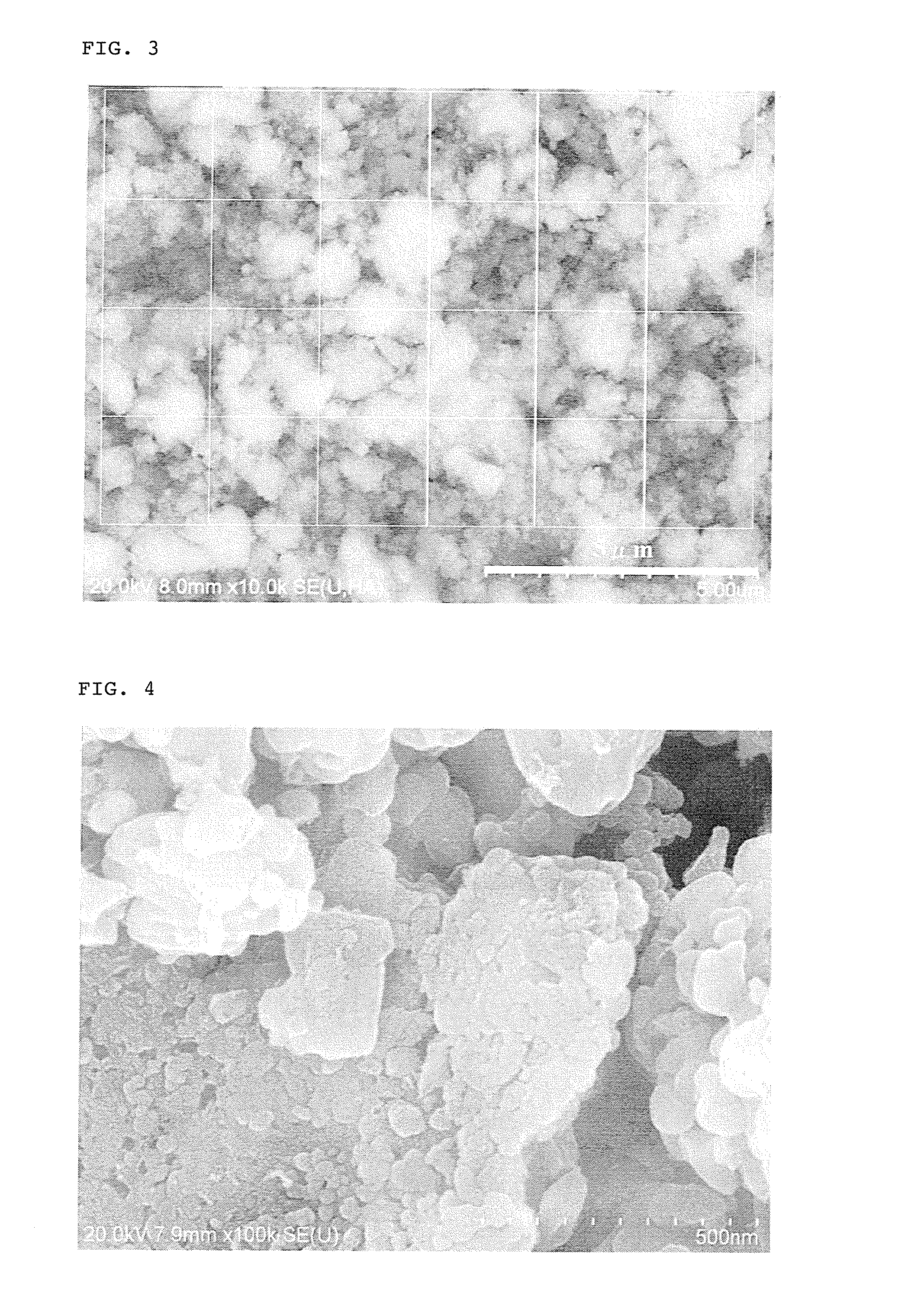 Process for producing lithium iron phosphate particles, lithium iron phosphate particles having olivine type structure, and positive electrode sheet and non-aqueous solvent-based secondary battery using the lithium iron phosphate particles
