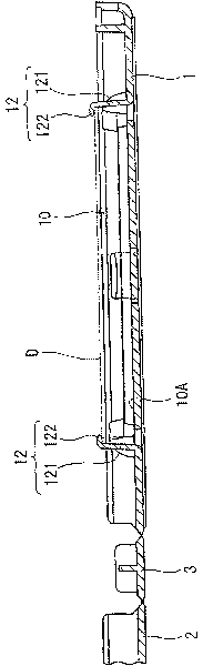 Disk containing body and information providing body