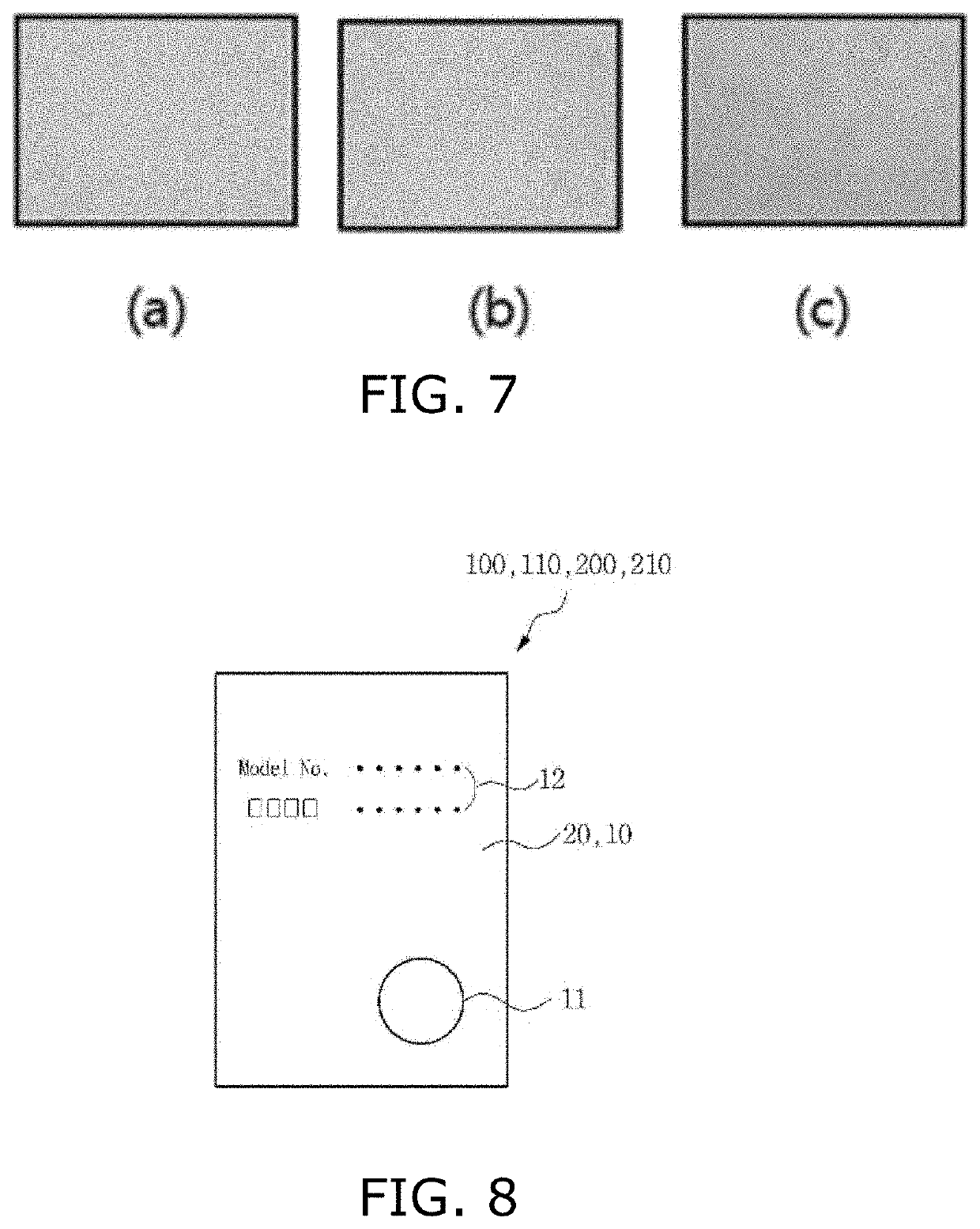 Polymer label for inspecting and managing parts and discrimination method using the same