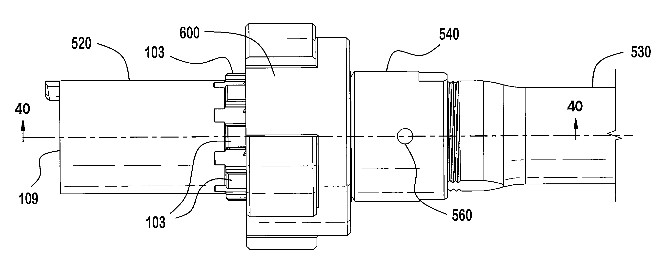 Firearm with quick coupling barrel system