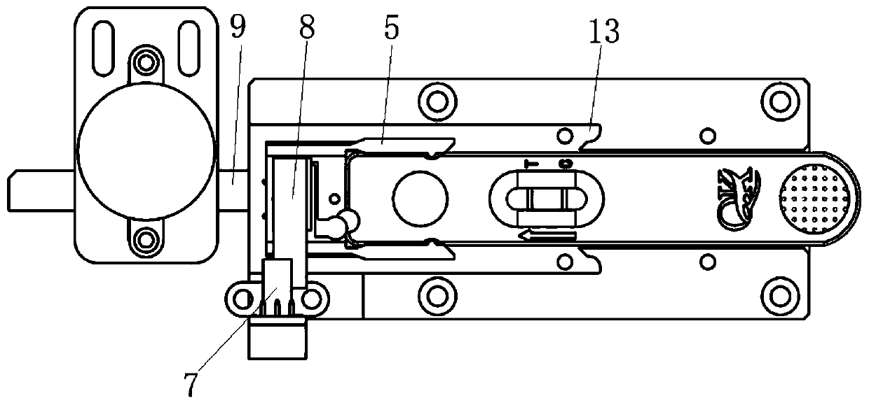 Automatic pushing-in and pushing-out mechanism for test paper box positioning purpose