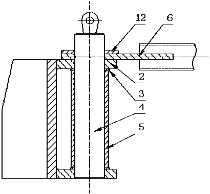 A horizontal pressing equipment for rapid prototyping of wind power tower door frame