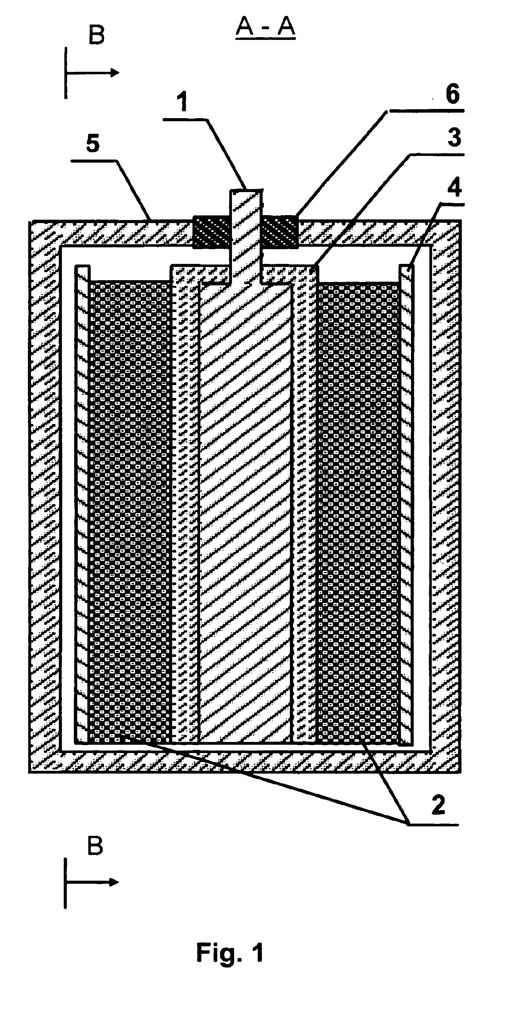 Electrochemical capacitor with a double electric layer