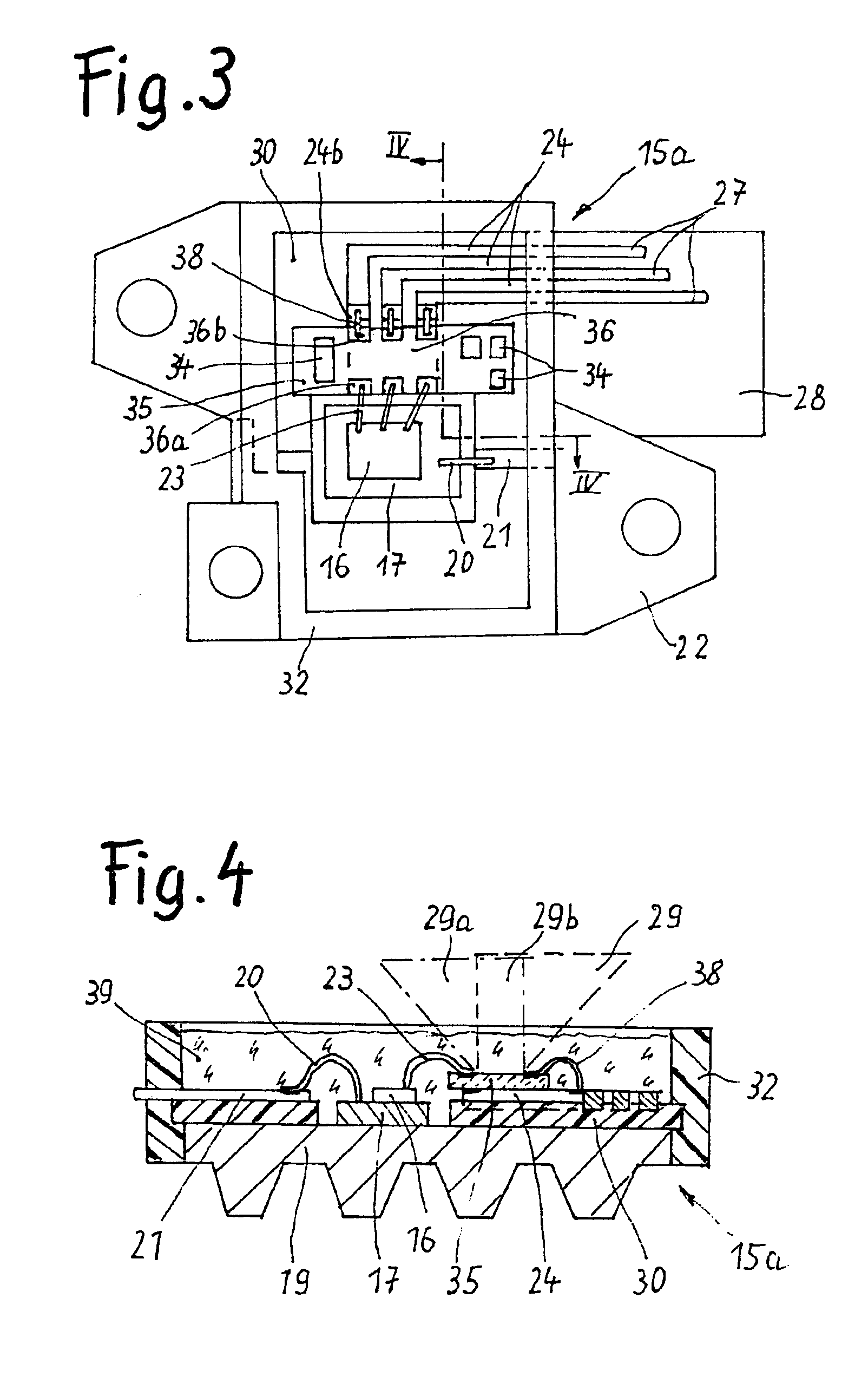 Electronic component, in particular regulator for generators in motor vehicles