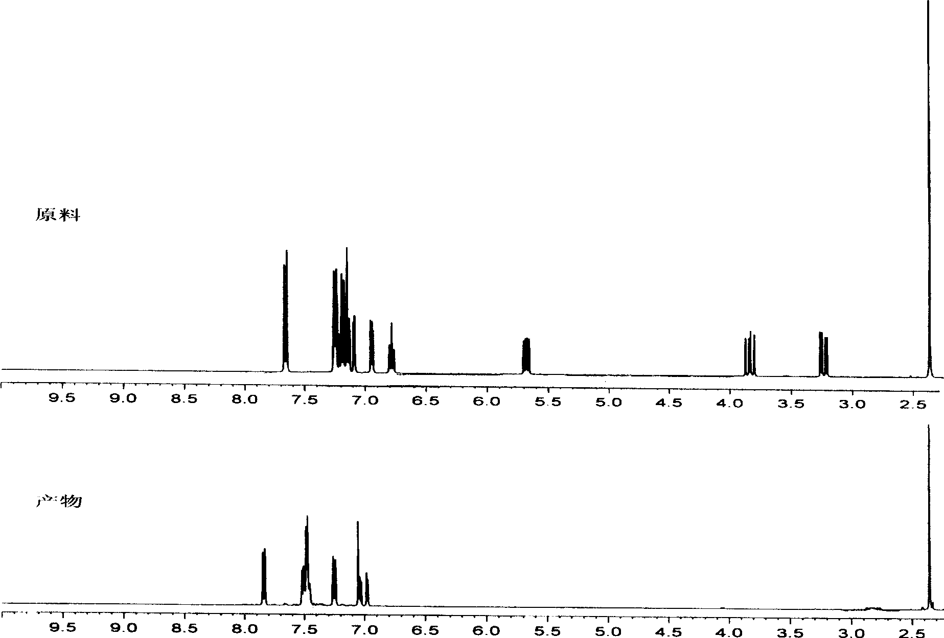 Method for photocatalytic synthesis of 1,3,5-trisubstituted-2-pyrazole derivative