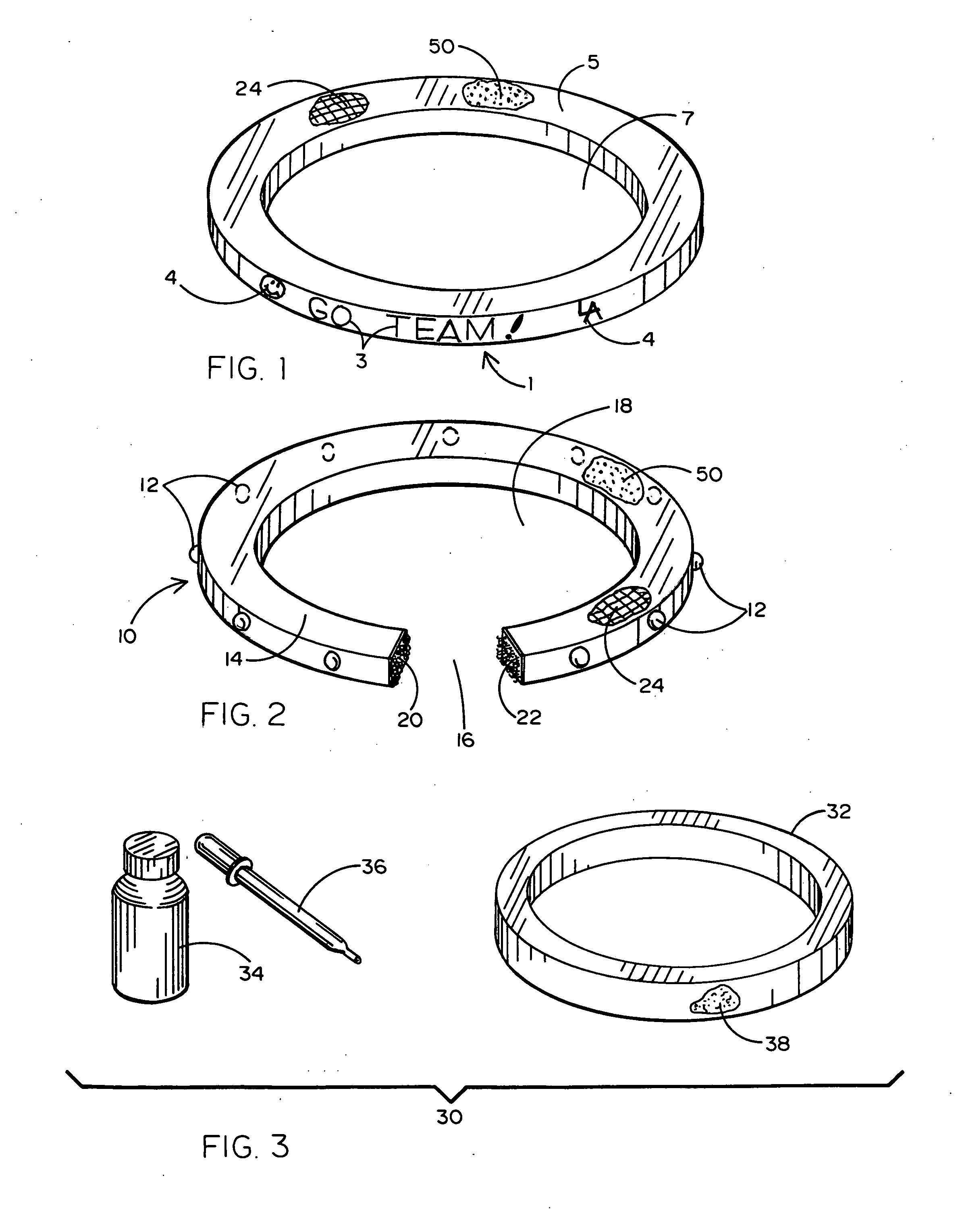 Band, bracelet or strip carrier for an anti-microbial agent to reduce the spread of disease