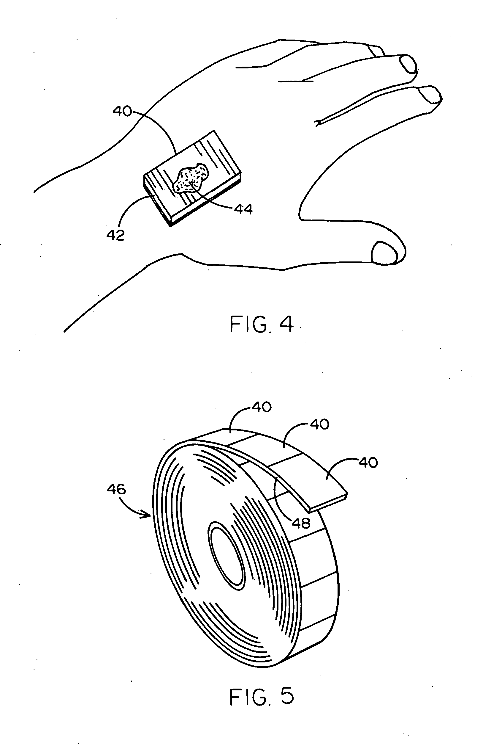 Band, bracelet or strip carrier for an anti-microbial agent to reduce the spread of disease