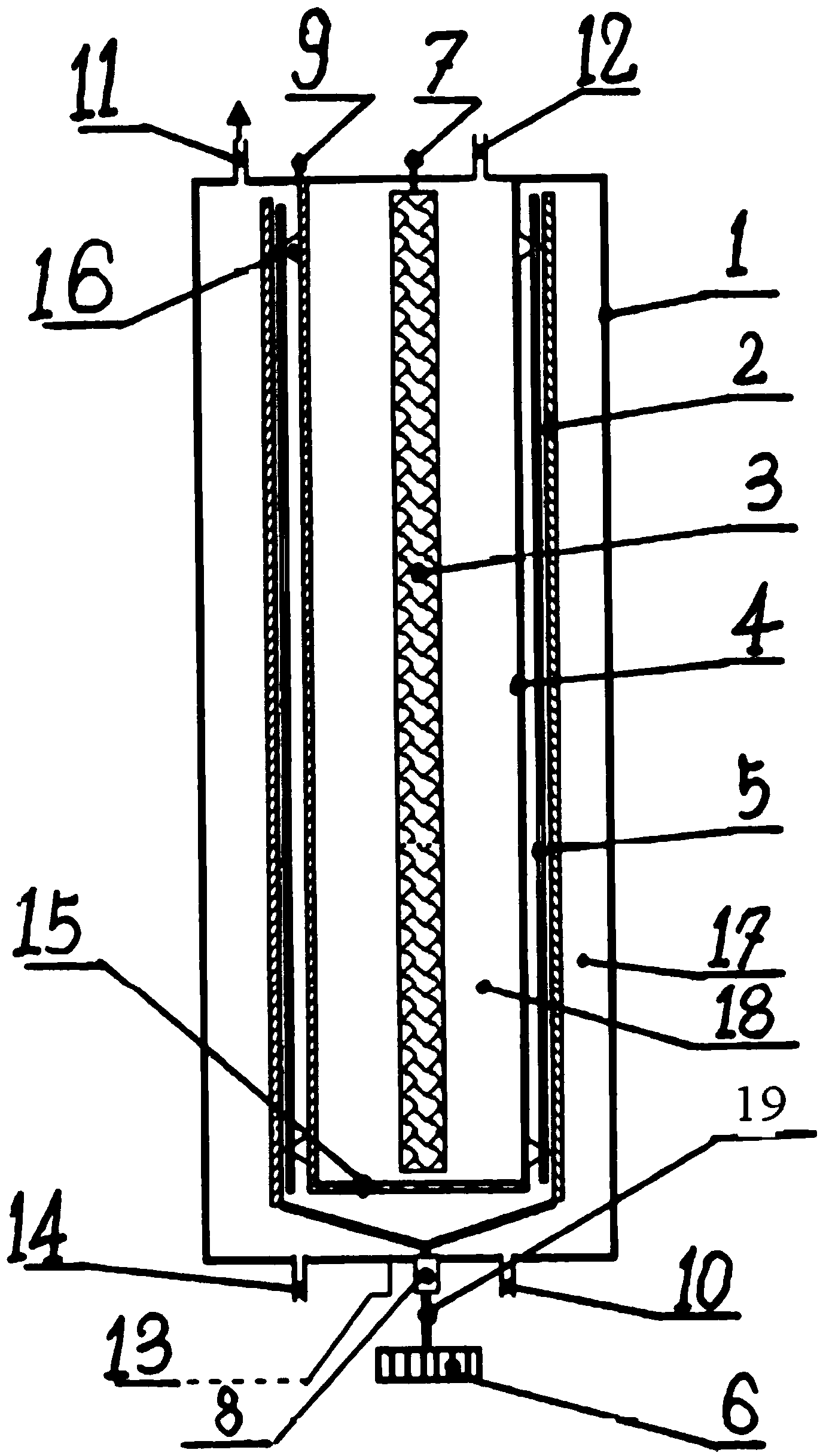 Electrochemical water scale removal device