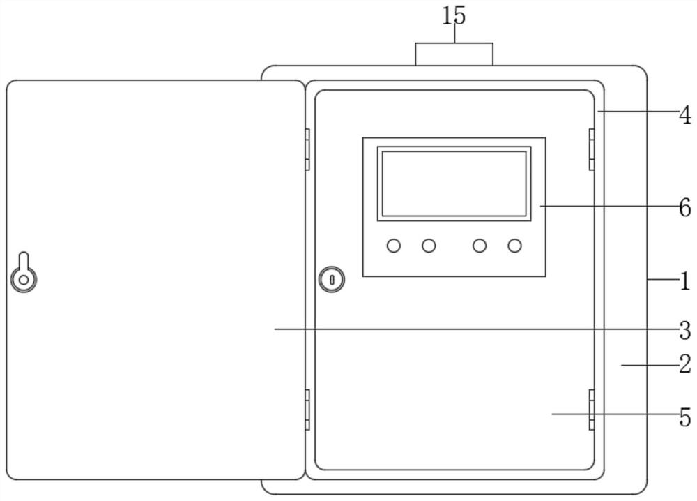 Generator moisture-proof control device of diesel generating set