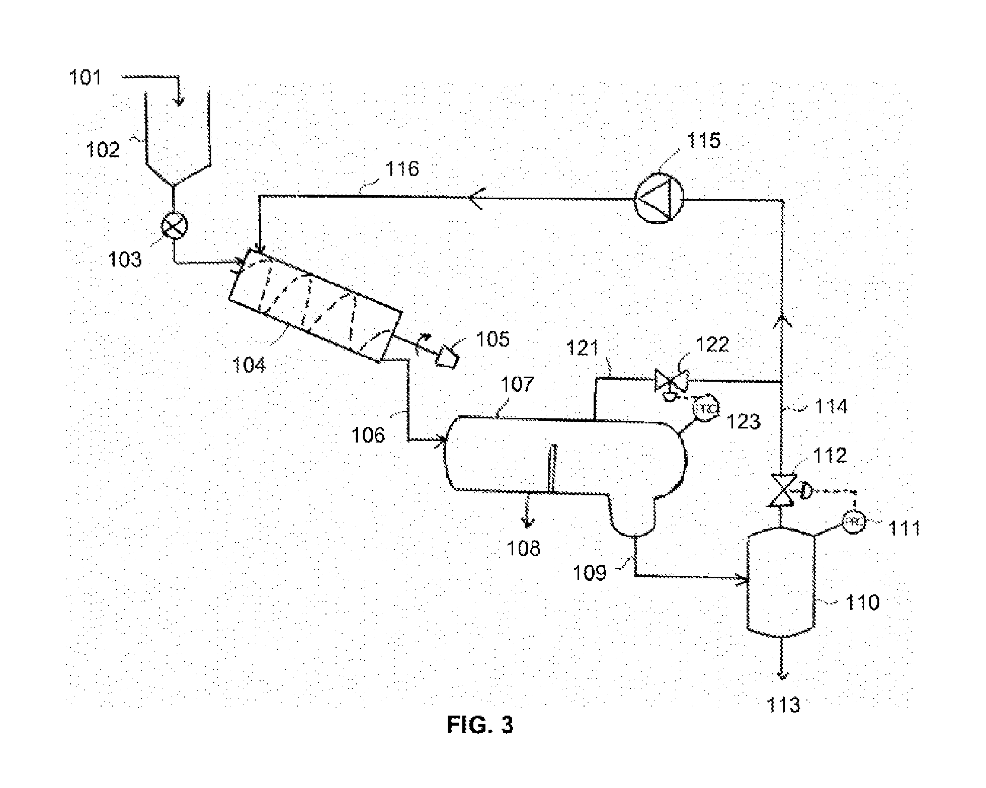Method for treating oil sands and device for implementing such a method