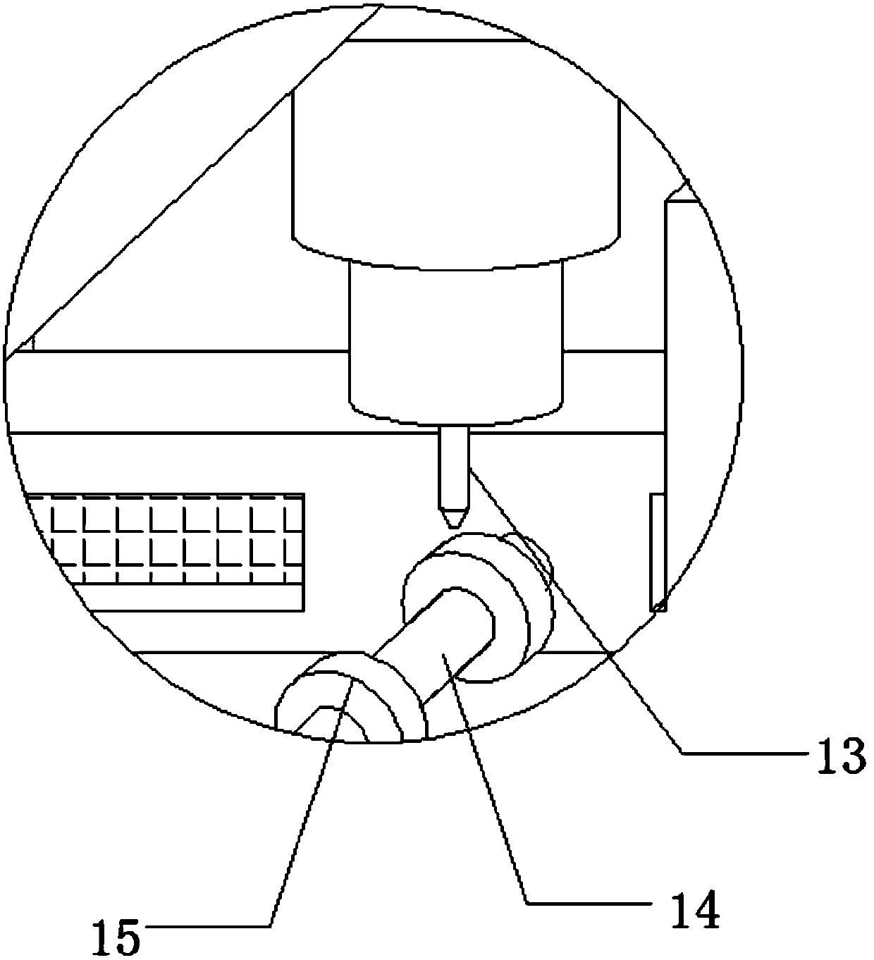 Cutting device for high-strength glass