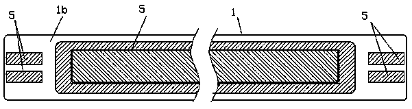 Conductive plate, track lamp and production method of conductive plate