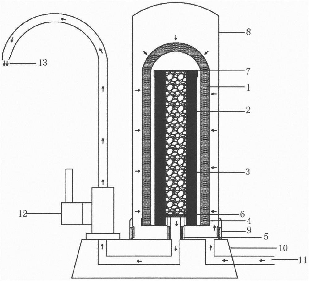 Muyu stone mineral purification and ultraviolet sterilization water fountain