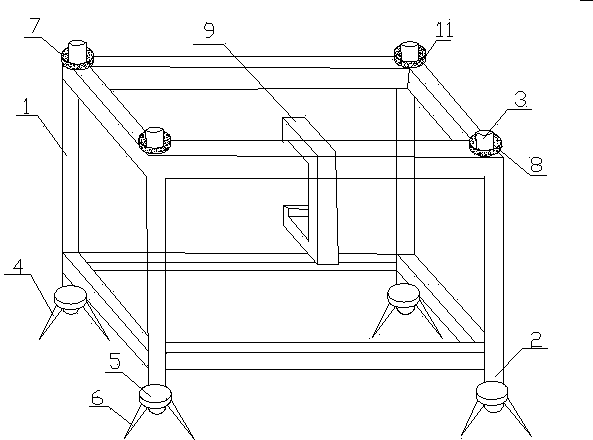 Steady safety scaffold