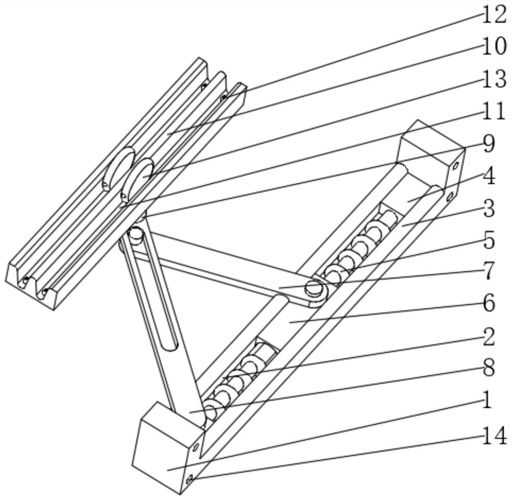 A magnetic limit buffer self-lubricating air seal multi-directional angle control door and window track