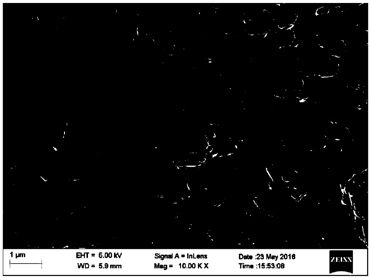 A kind of preparation method of metal molybdenum nano sheet