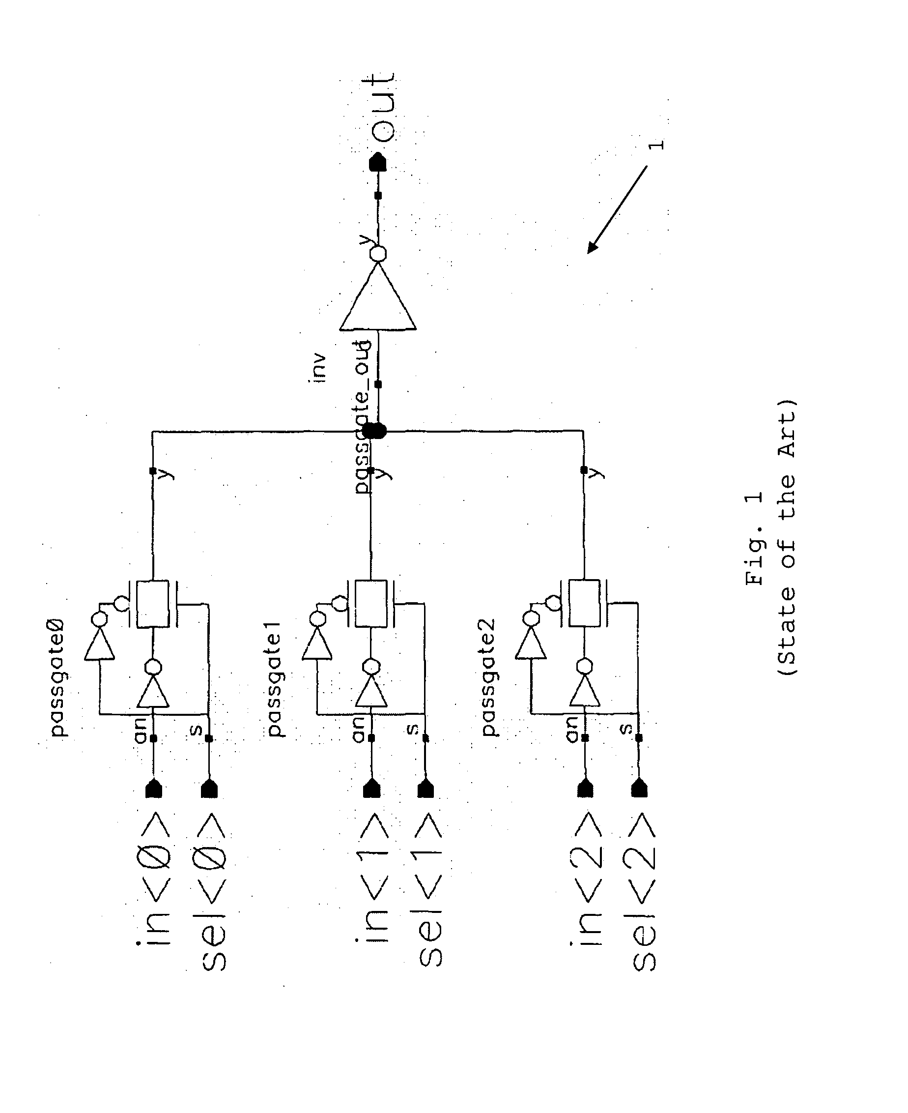 Tri-State Circuit Element Plus Tri-State-Multiplexer Circuitry