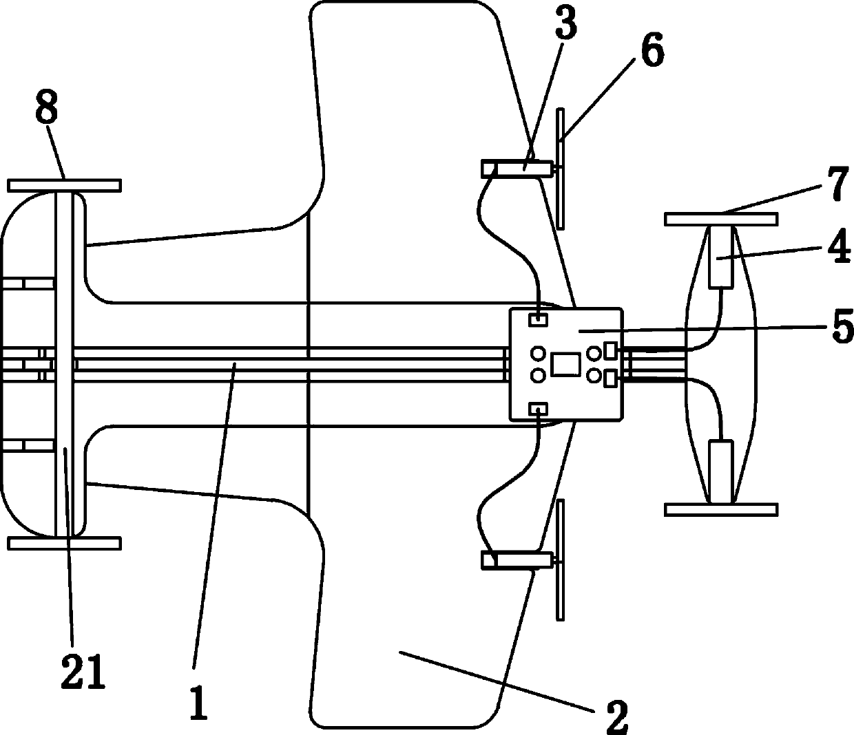 aeromodelling-flying-vehicle-for-teaching-and-control-system-thereof