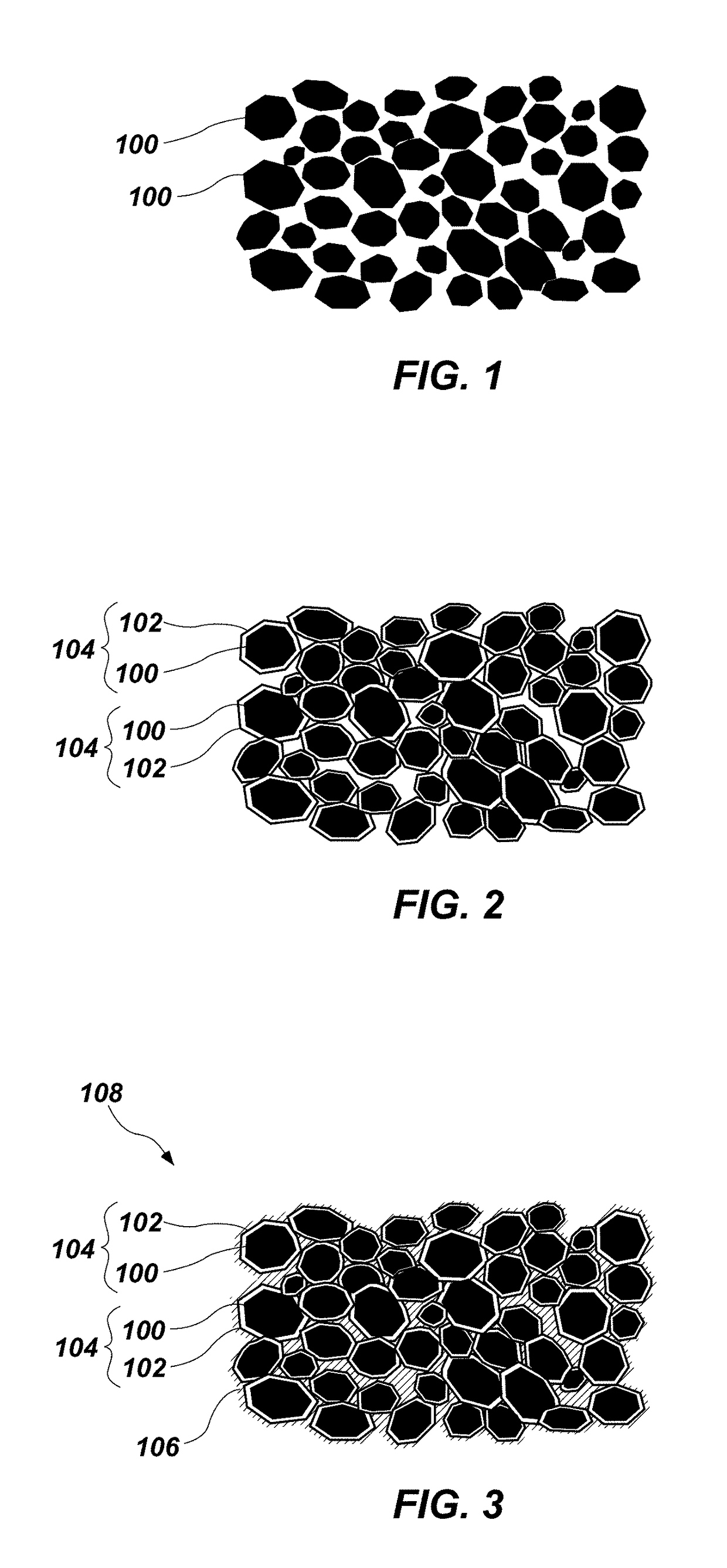 Cutting elements and methods for fabricating diamond compacts and cutting elements with functionalized nanoparticles