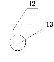 Auxiliary transparent appliance molar remote shifting device and manufacturing method thereof