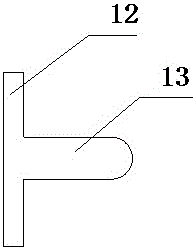 Auxiliary transparent appliance molar remote shifting device and manufacturing method thereof