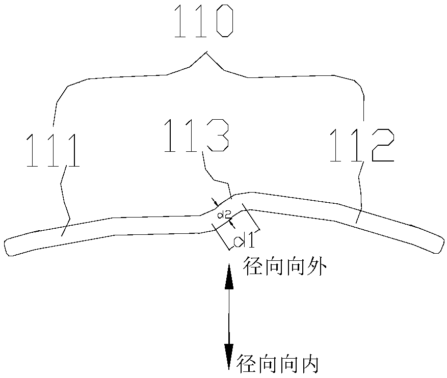 Conductor section, stator assembly and motor