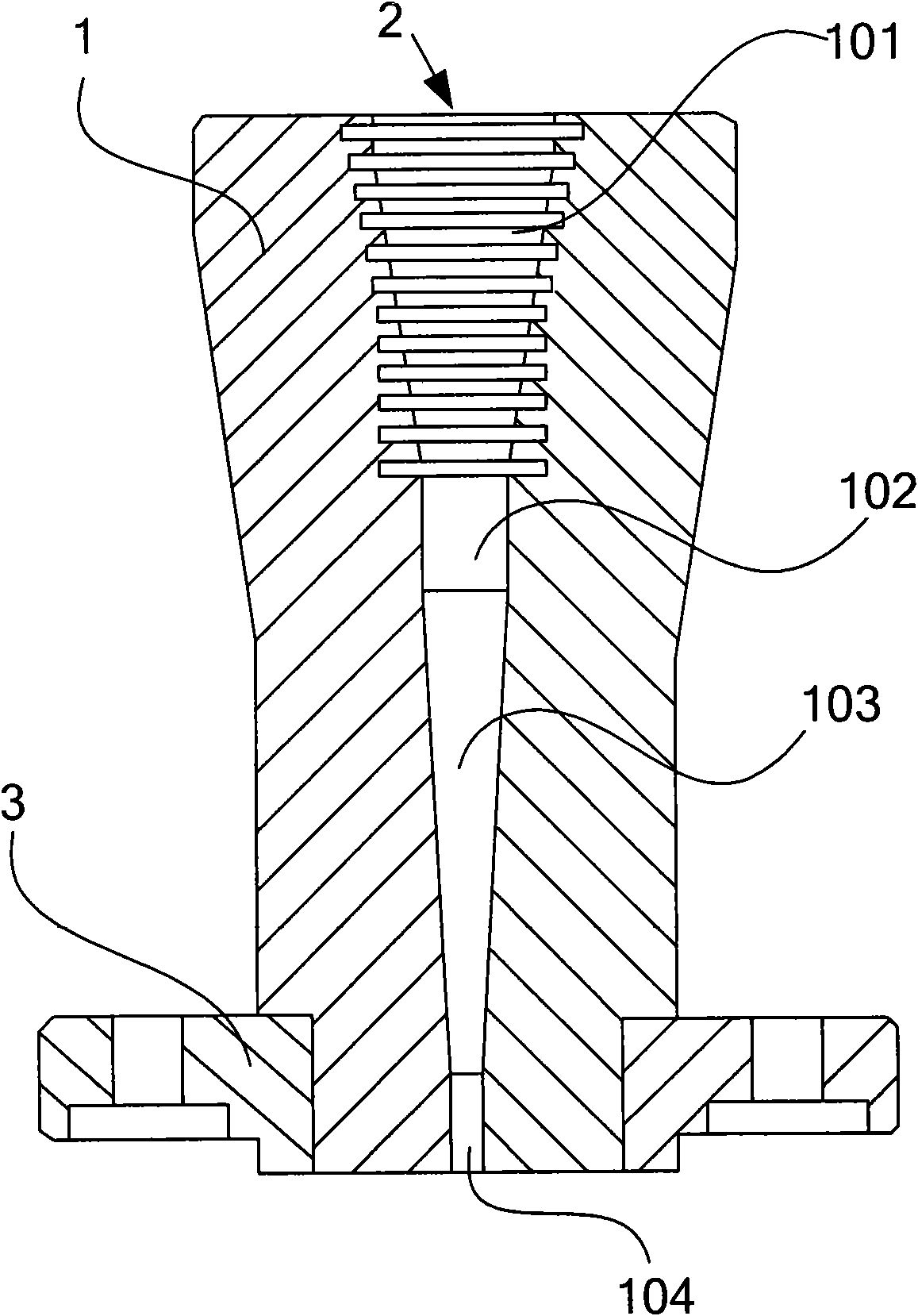 Millimeter wave rectangular-circular transition integrated corrugated horn antenna and processing method