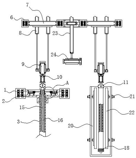 Surface silicification device with uniformity detection function for urethral catheter processing