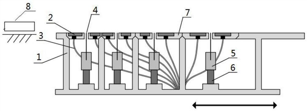 Multi-cutter wafer splitting device and splitting processing method