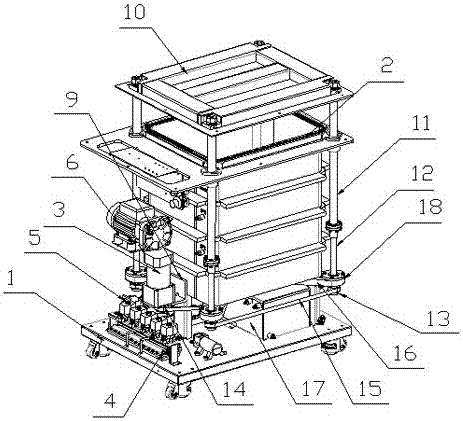Full-automatic hoisting type vertical sterilizer